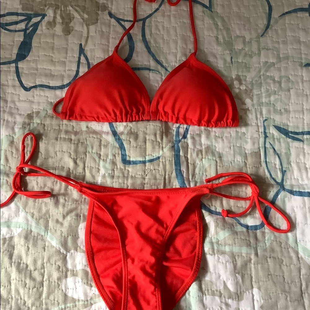 Red bikini